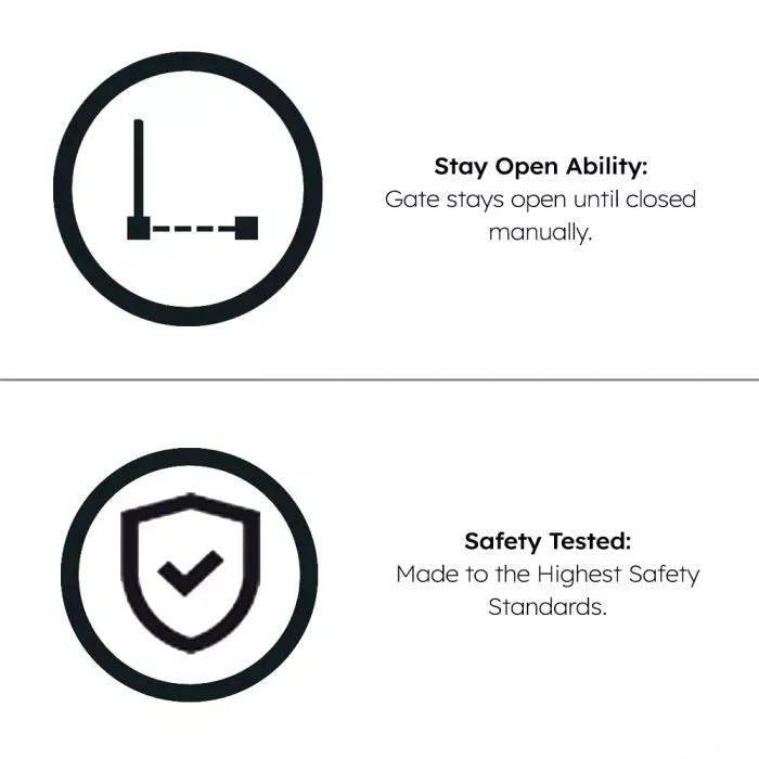 FYLO Baby Safety Stair Gate Pressure Fit Extra Wide