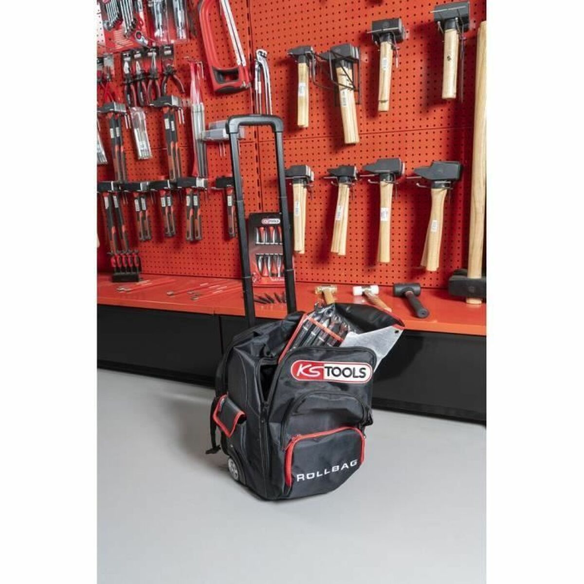 KS Tools Professional Tool Bag – Heavy Duty Storage for Trade & DIY