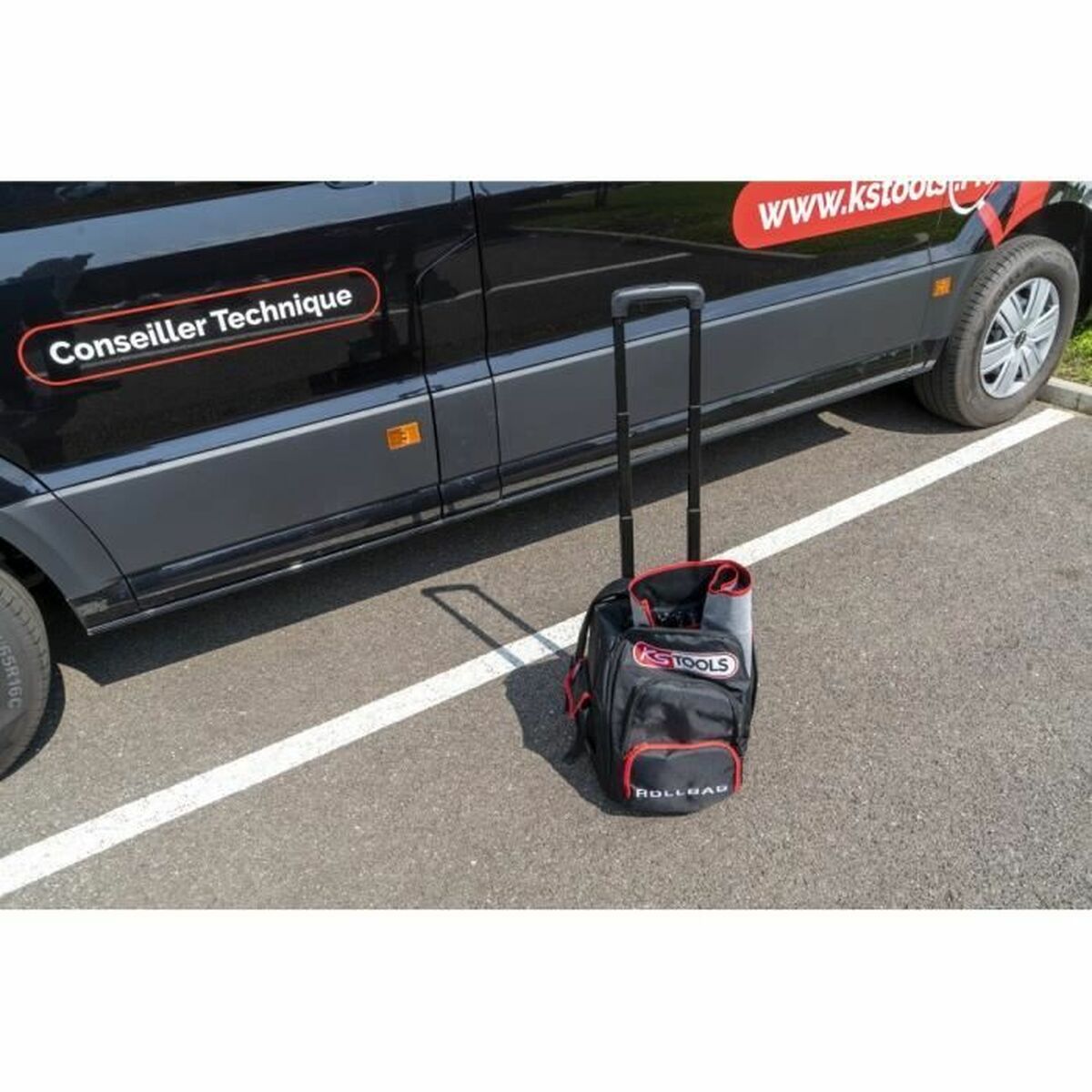 KS Tools Professional Tool Bag – Heavy Duty Storage for Trade & DIY