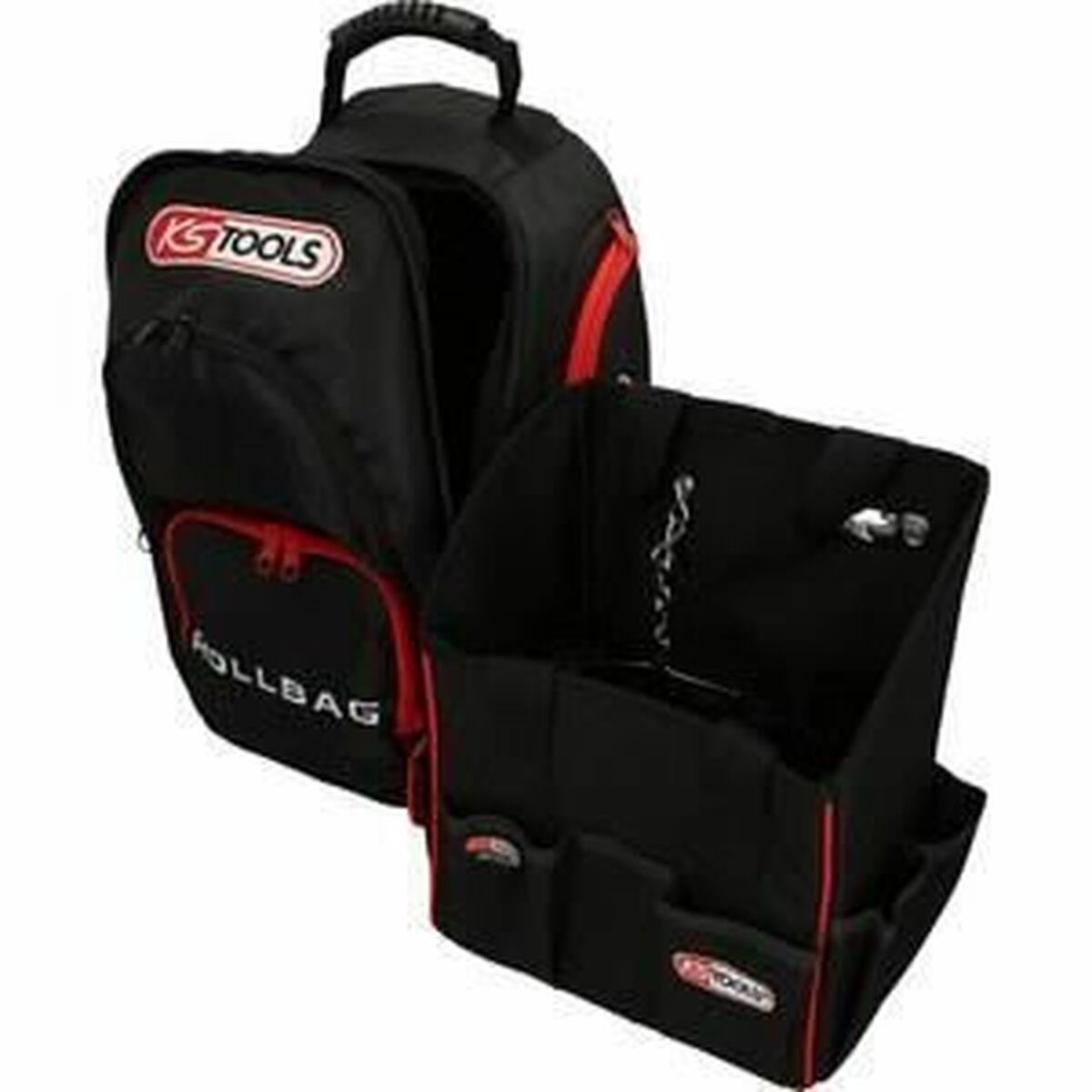 KS Tools Professional Tool Bag – Heavy Duty Storage for Trade & DIY