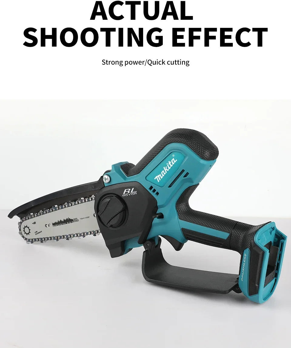 Makita Cordless Chainsaw – Handheld, Garden & Wood Pruning