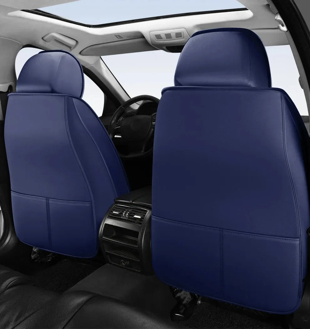 Ultra-Comfy & Durable Full-Wrap Leather Car Seat Covers – Premium