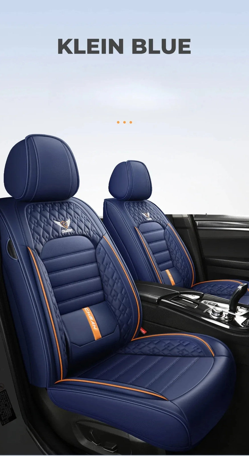Ultra-Comfy & Durable Full-Wrap Leather Car Seat Covers – Premium