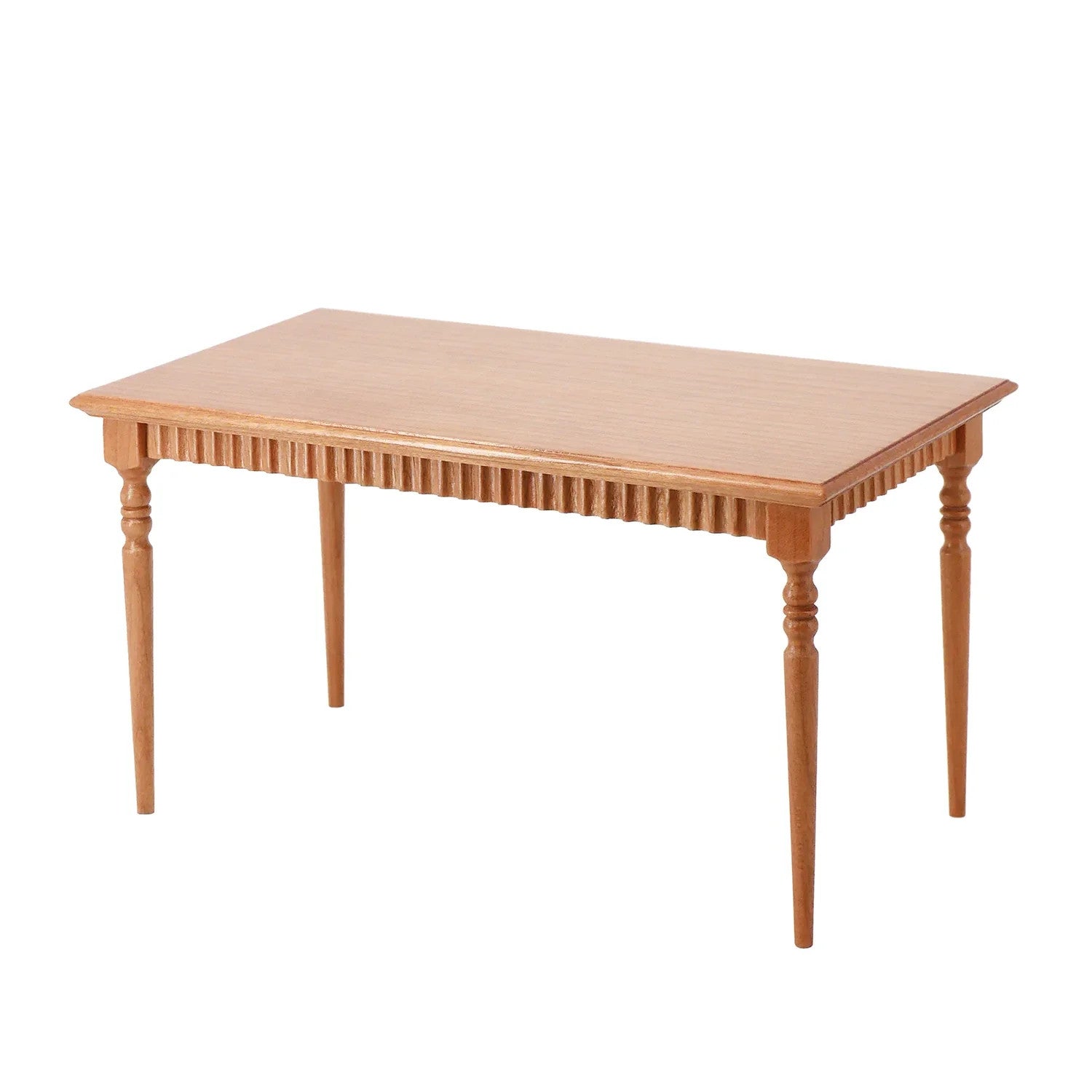 1:6 Dollhouse Miniature Dining Table – Vintage Mini Furniture
