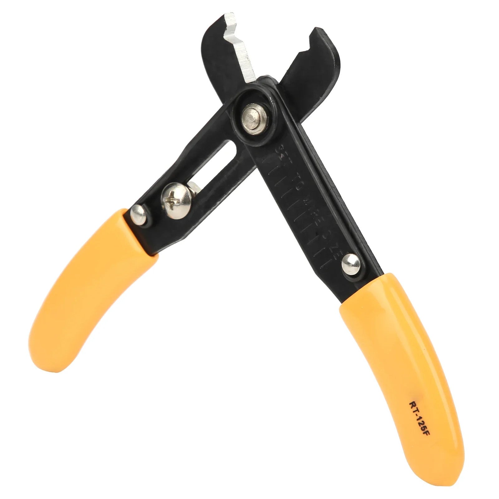 Adjustable Wire Stripper Pliers – 0.5–4.0mm, Yellow Handle