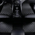 4Pcs Universal Car Mats for RHD Vehicles - PVC Leather Quilted Waterproof