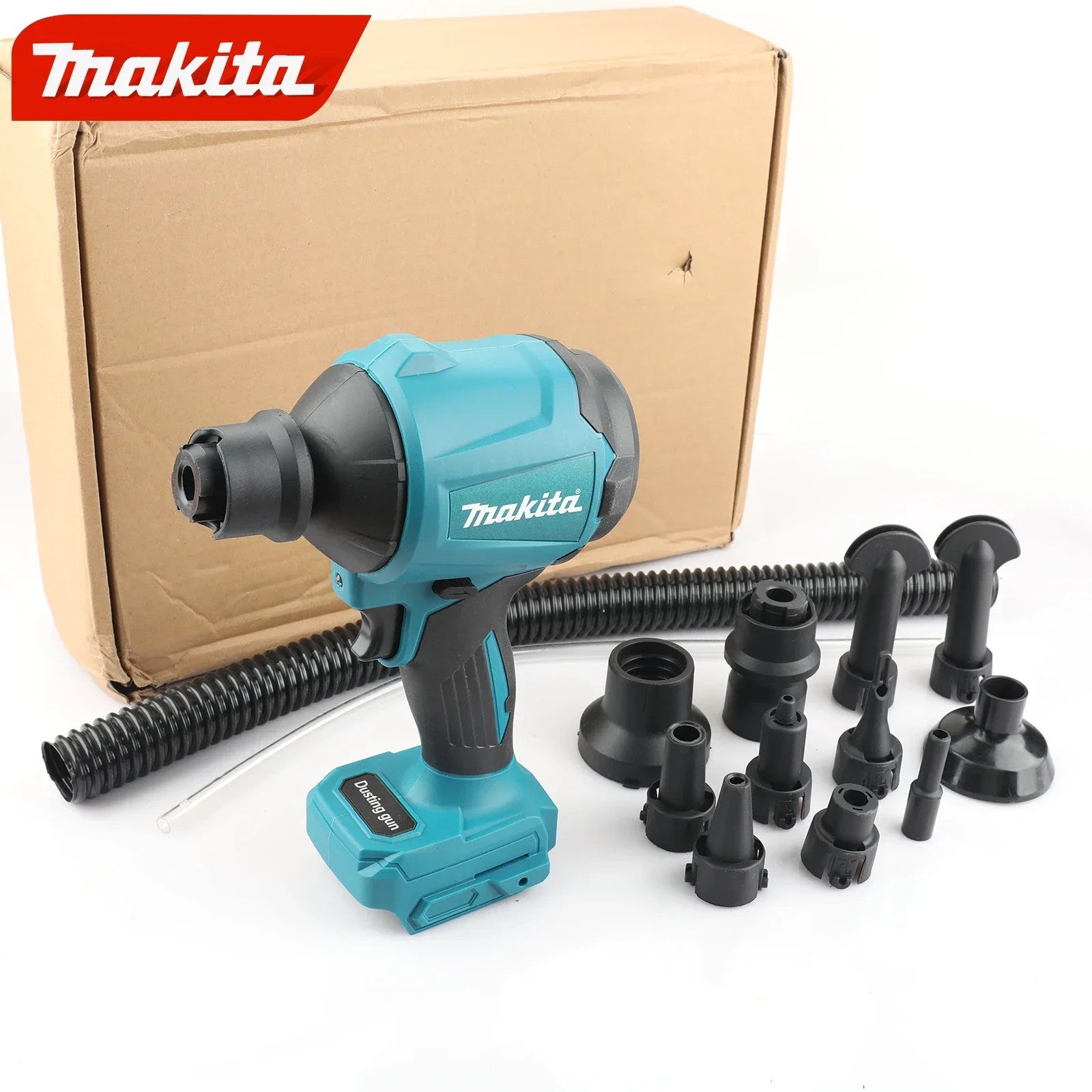 Makita 18V Air Dust Blower Gun – Battery Powered, Narrow Space