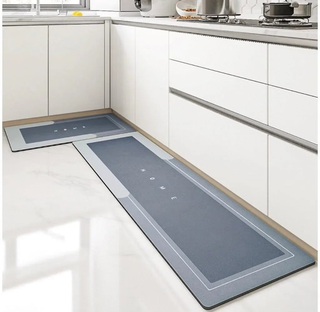 Modern Minimalist Diatomaceous Bathroom Mat Super Absorbent Non Slip Bathroom