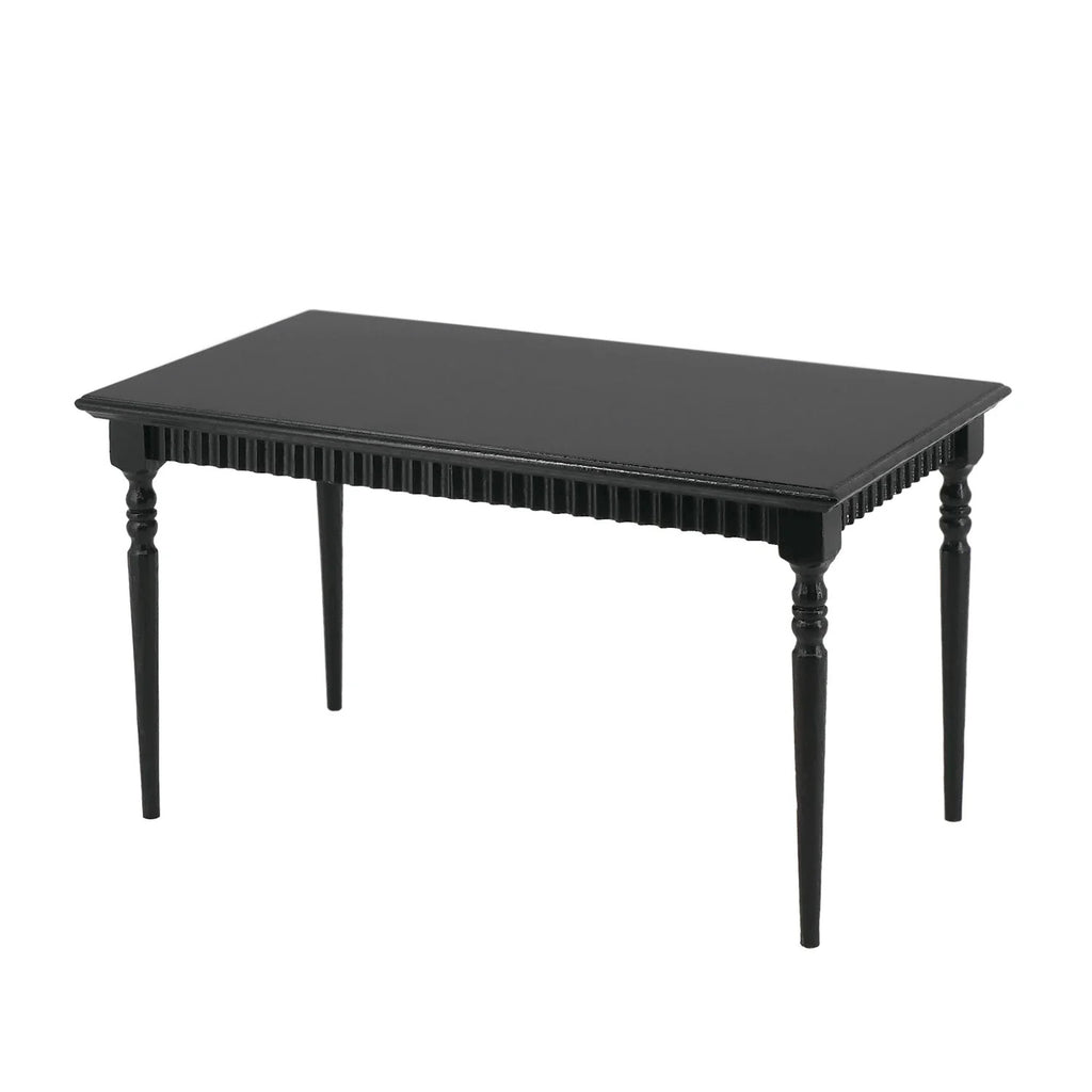 1:6 Dollhouse Miniature Dining Table – Vintage Mini Furniture