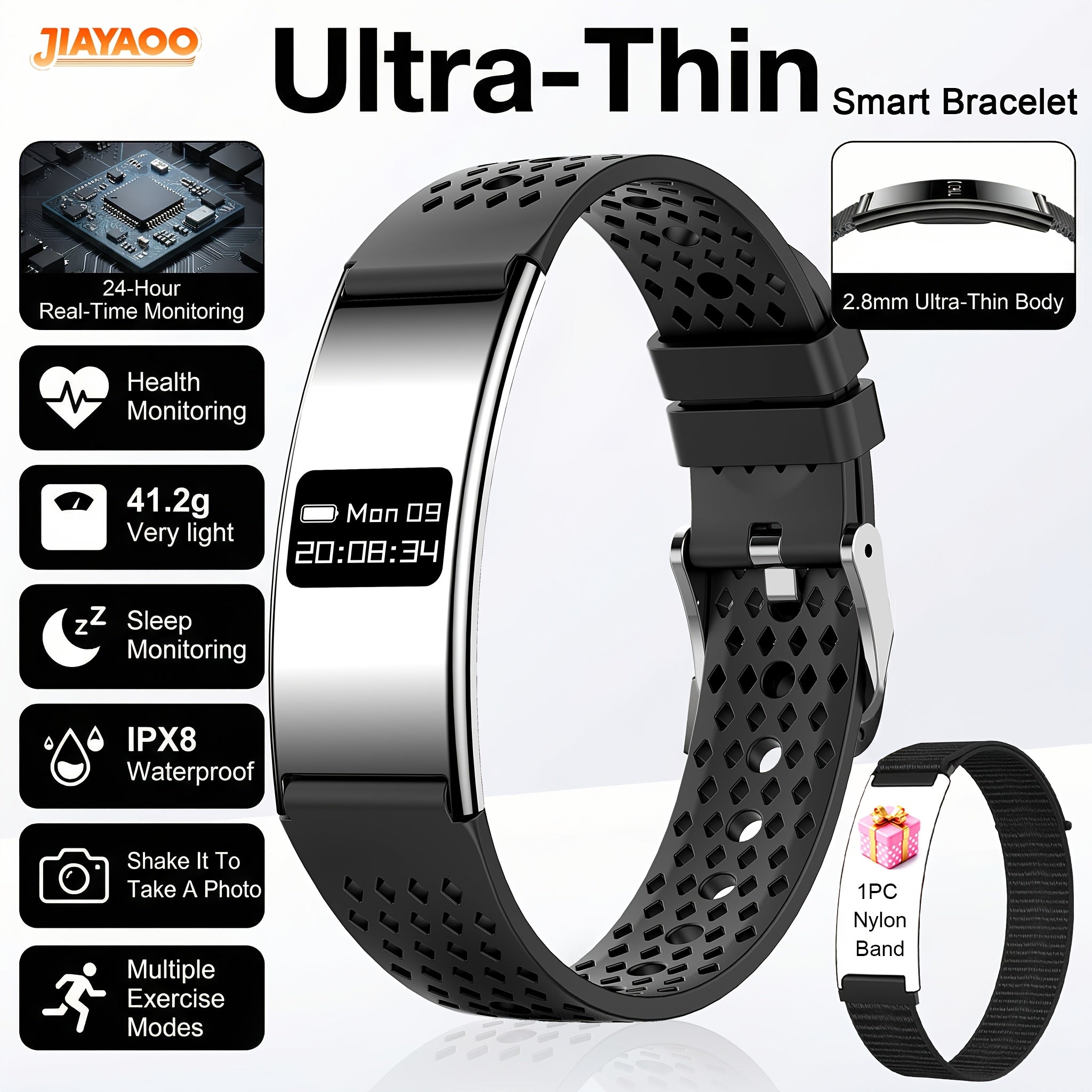 NNETM Ultra-Thin Smartwatch-1