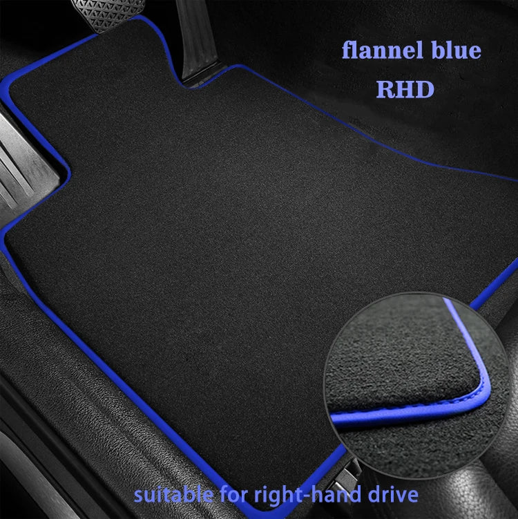 Car Floor Mats for Ford Fiesta 5 MK5 & Ford Classic 2003-2008 – Anti-Slip Carpet Cover