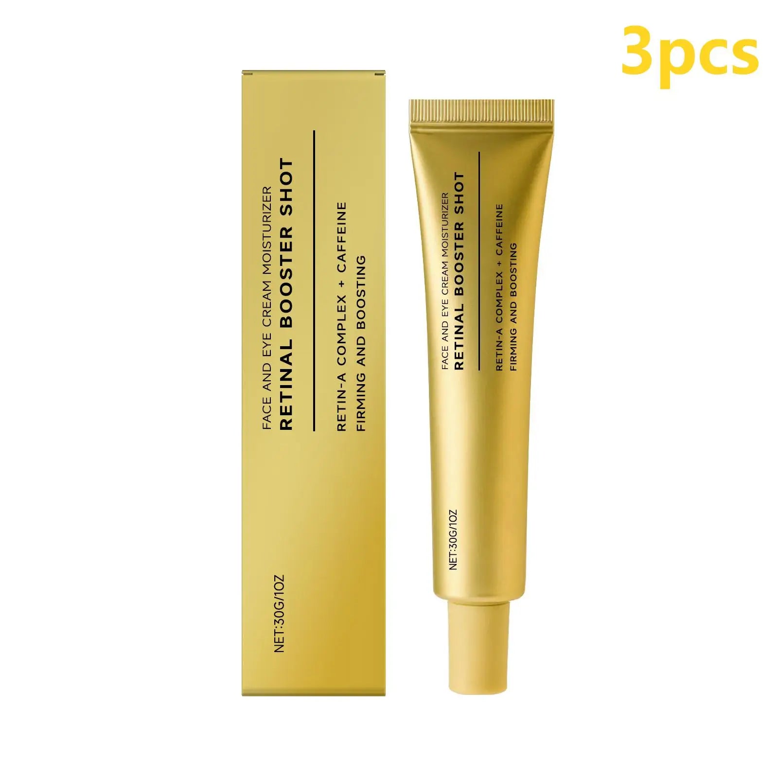 Firming Face Cream with Retinol Strengthening Tighten Skin Barrier Repair Moisturizing Facial Rejuvenation Caffeine Eye Cream