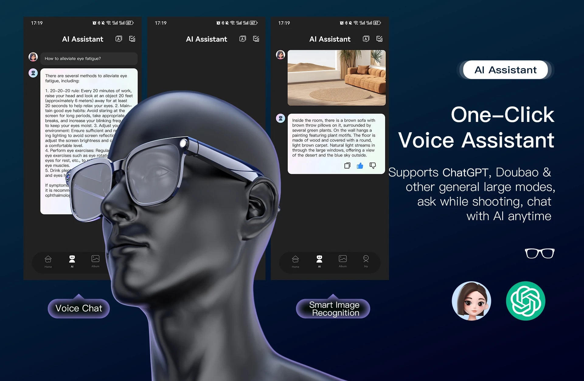 GUHUAVMI M02S Smart Camera Glasses – 800W 8MP HD, 1080P Video, WiFi 5G/4G, Bluetooth 5.3, ChatGPT, AI Translator, IP65