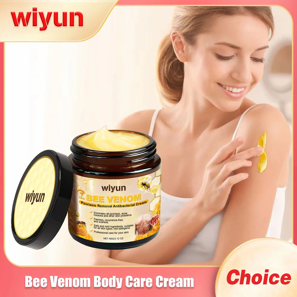 Bee Venom Body Cream 60g for Dry Skin Relief