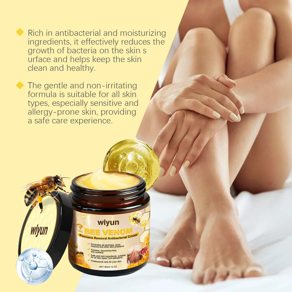 Bee Venom Body Cream 60g for Dry Skin Relief