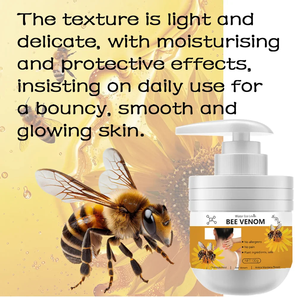 Bee Venom Cream for Smooth, Bright Body Skin