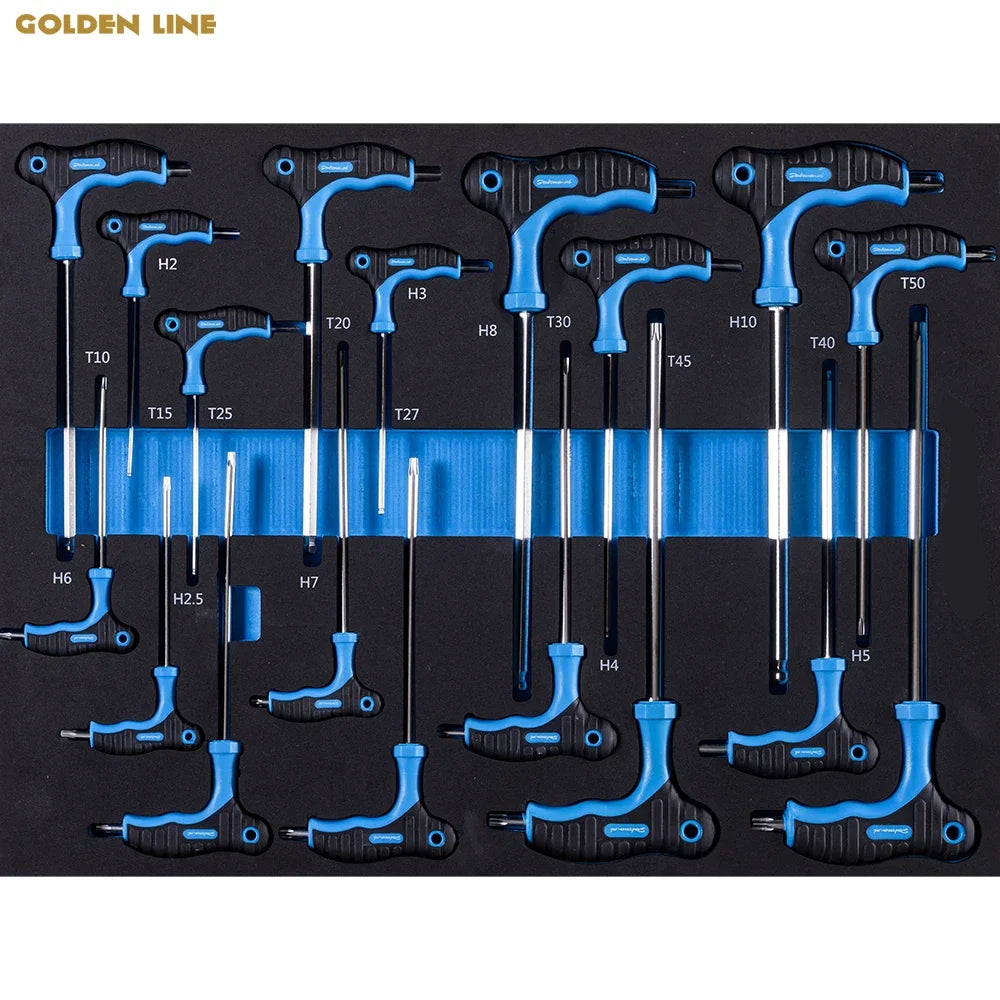 310-Piece Professional Hand Tool Kit – 6-Drawer CRV Cabinet for Garage & Workshop