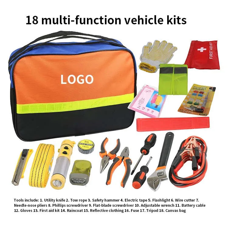 Professional Hand Tool Box Set – Socket Wrench, Screwdriver & Household Kit