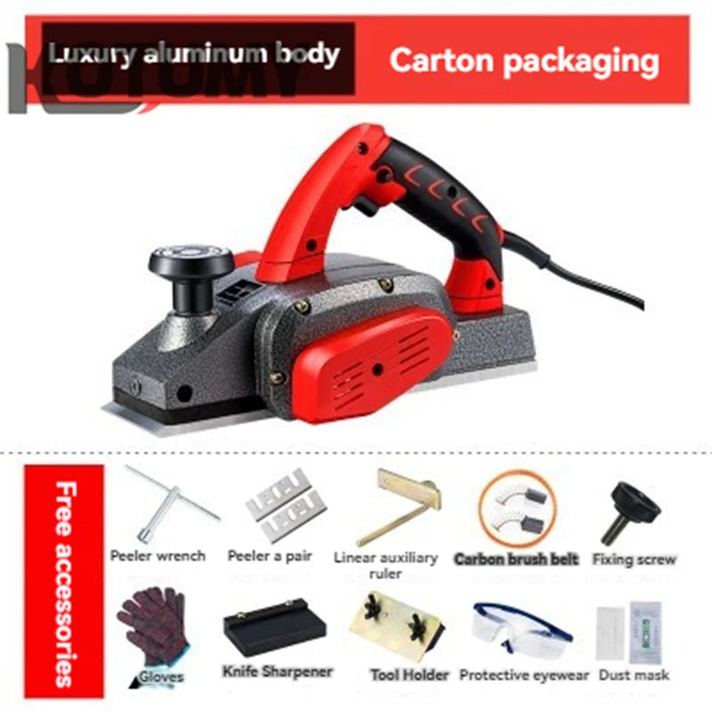 1100W Electric Planer & Router – Woodworking Trimmer, 5 Variants