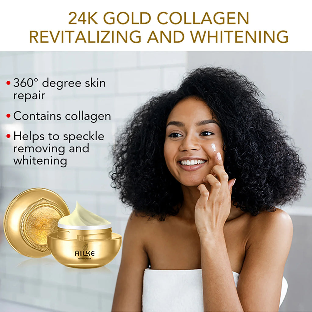 AILKE Brightening Skin Care Set – Even Skin Tone, Anti-Wrinkle & Dark Spot Corrector for All Skin Types