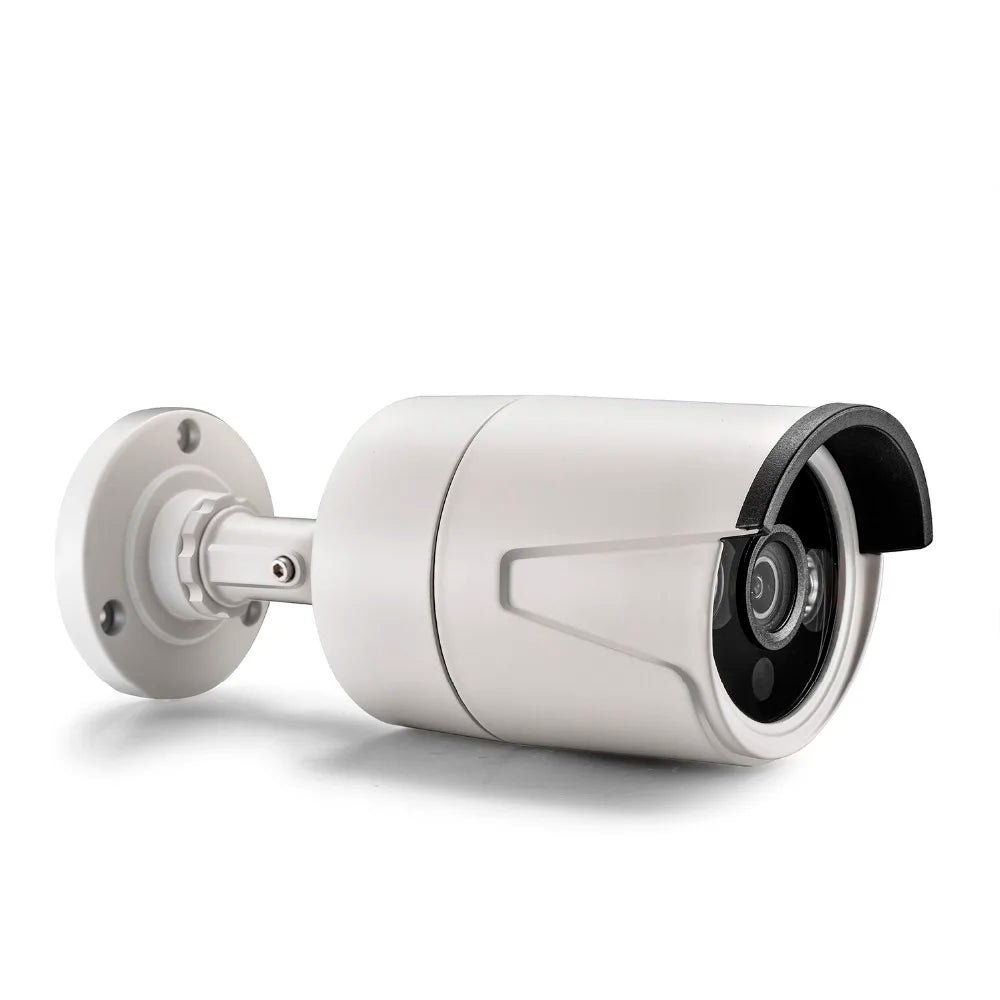 AZISHN 4K 8MP POE Outdoor IP Security Camera, H.265, Waterproof Bullet CCTV