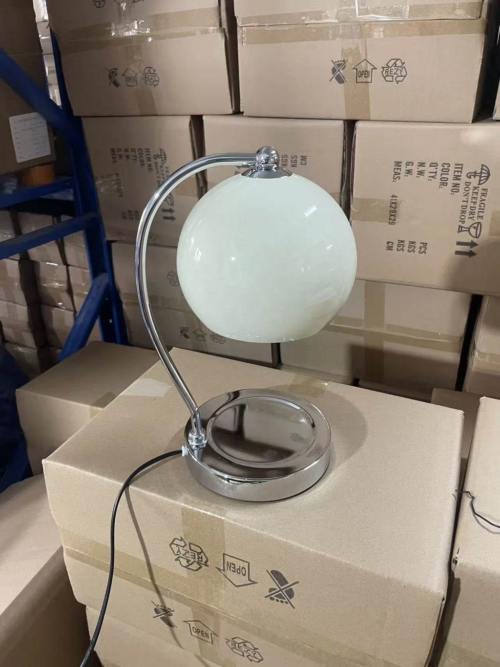 China Factory Metal Based Brightness Adjustable Led Candle Warmer Lamp for Home