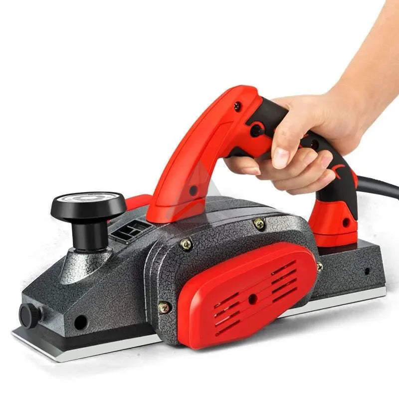 1600W Electric Hand Planer – 82mm Width, 2mm Depth, Carbide Blade
