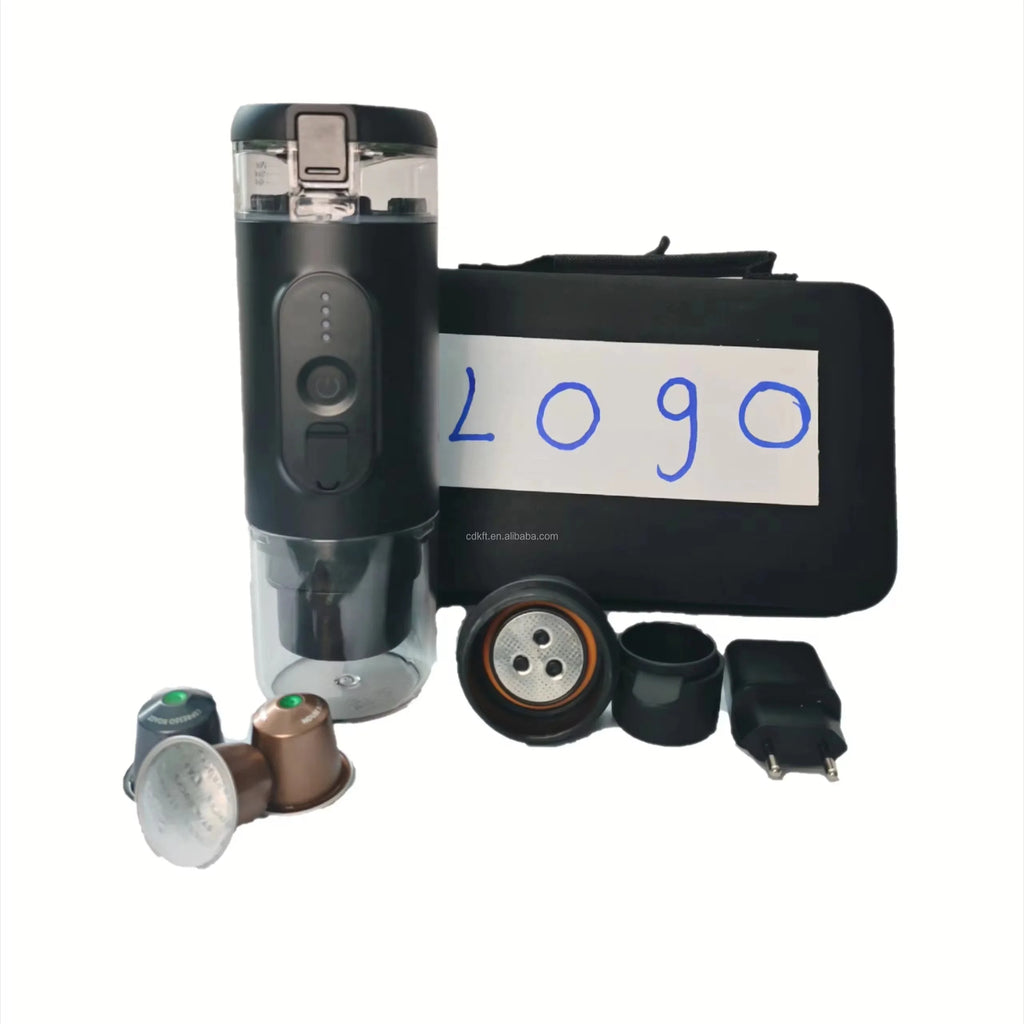 Portable 12V Car Espresso Machine – Nespresso Compatible, 20-Bar