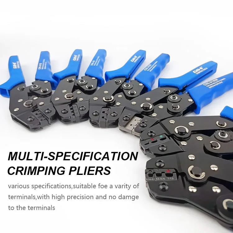 SN-02B Crimping Pliers 0.5-2.5mm2 Hand Tools Cable Electrical Insulated Terminals Crimp Plier