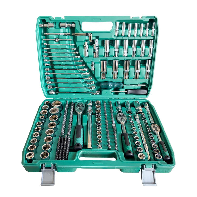151-Piece S2 Steel Hand Tool Set – Auto Repair & Workshop Kit with Case