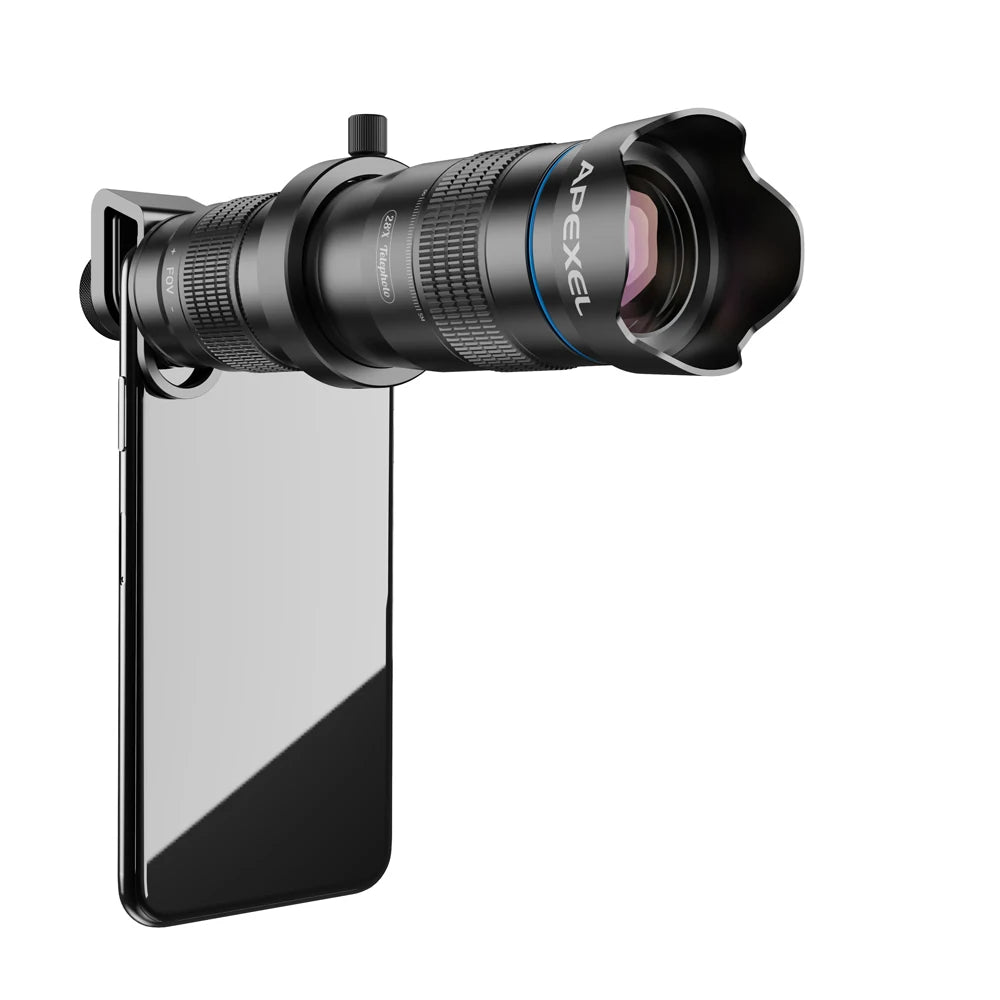 APEXEL optic phone mobile camera lens 36x telephoto telescope lens monocular+ selfie tripod for iPhone Huawei all Smartphones