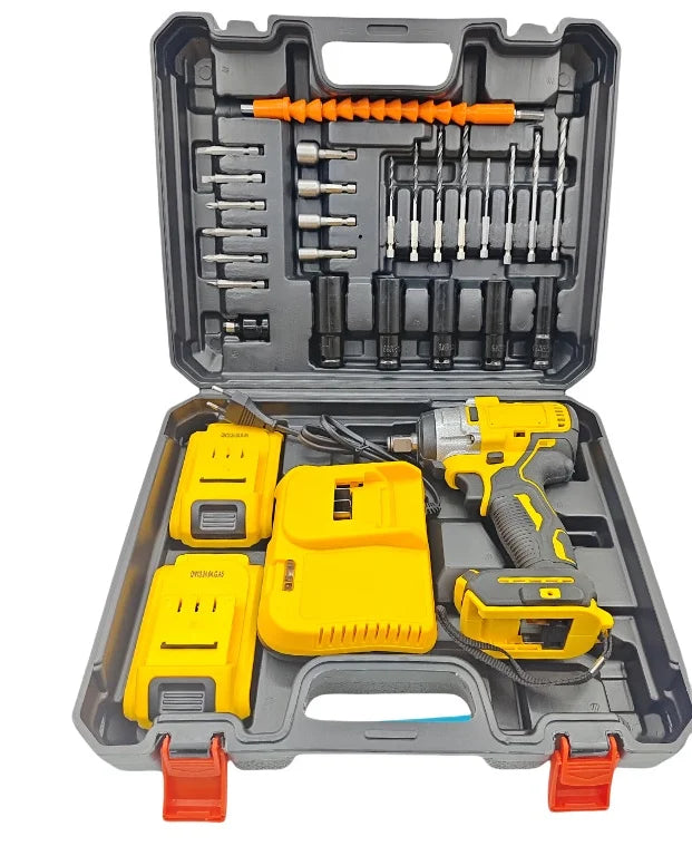 21V Lithium Impact Wrench – 300Nm Torque, Auto Repair DIY