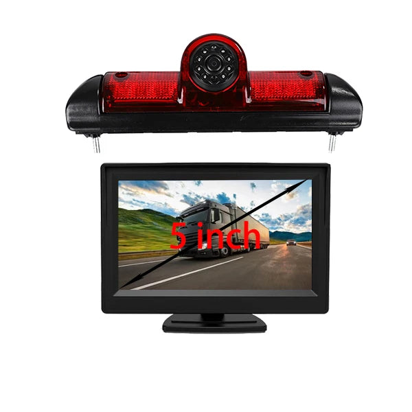 Brake Light Rear View Camera for FIAT Ducato, Citroën Jumper & Peugeot Boxer – AHD 720P
