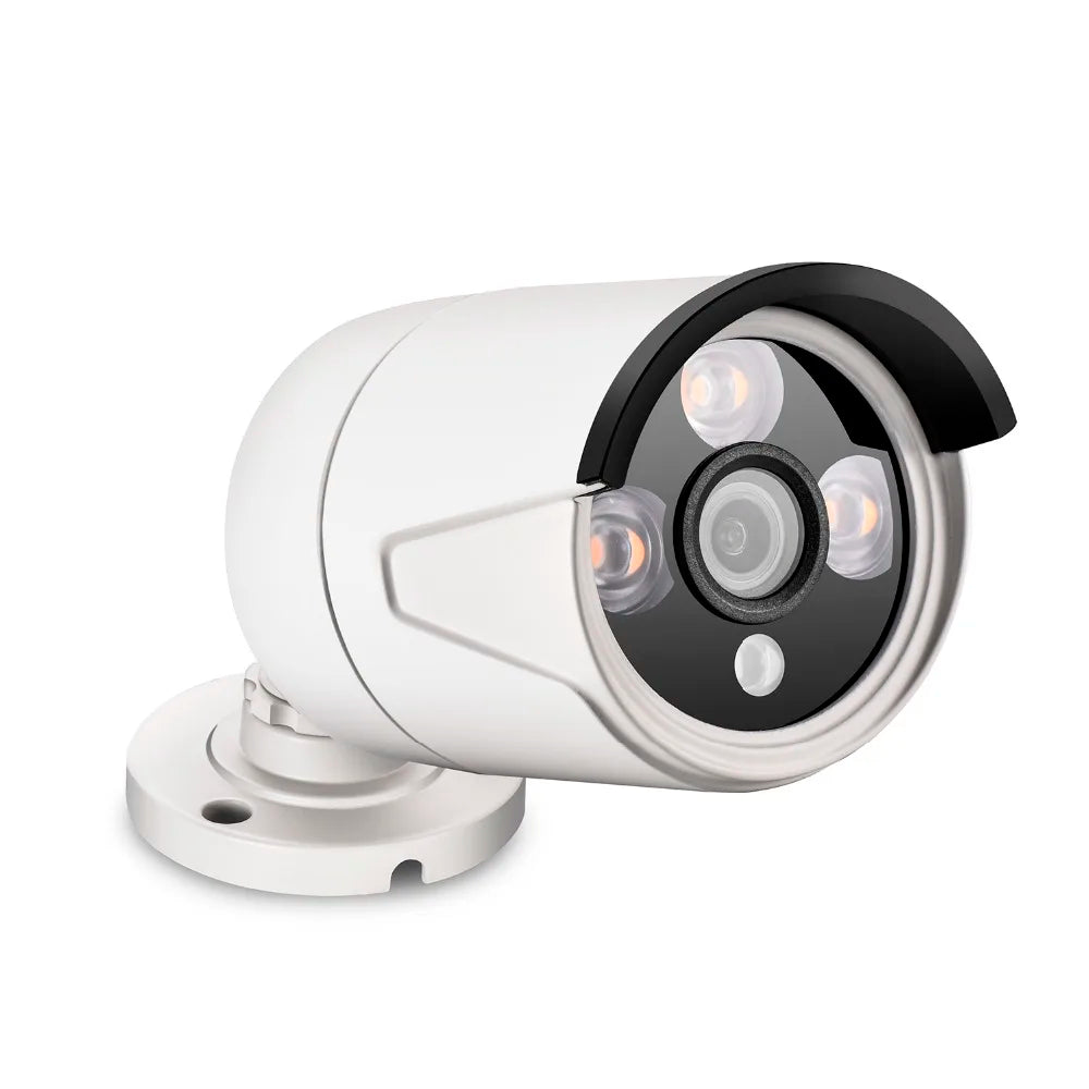 AZISHN 4K 8MP POE Outdoor IP Security Camera, H.265, Waterproof Bullet CCTV