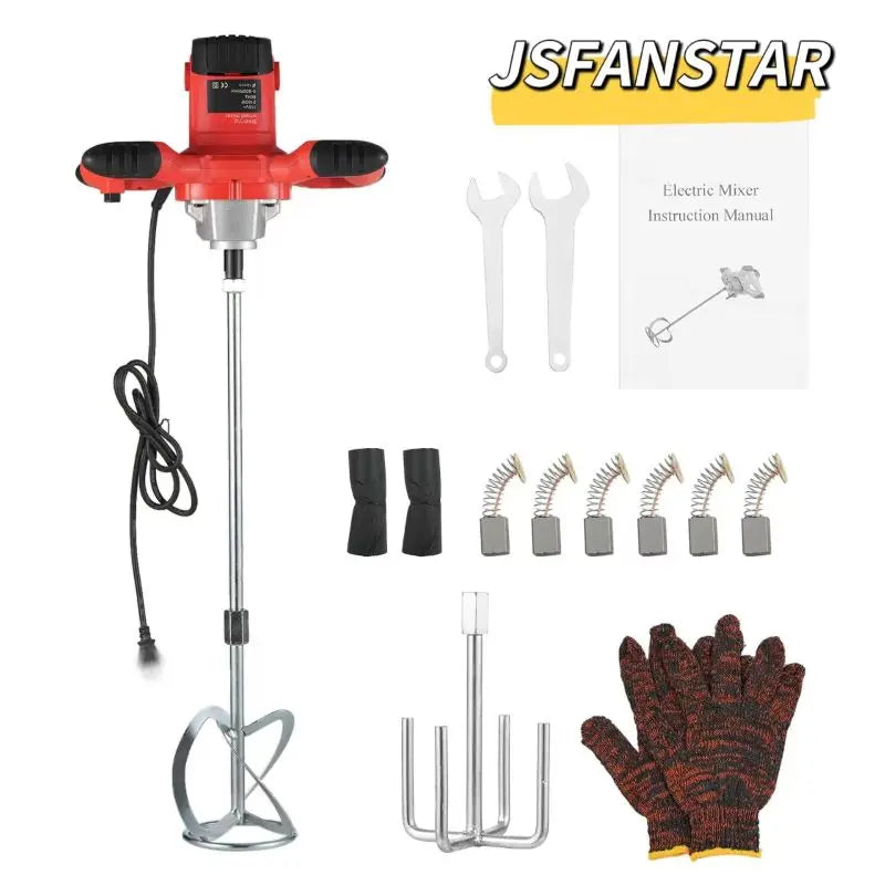 1100W Electric Paint Mixer – Putty & Plaster, 220V