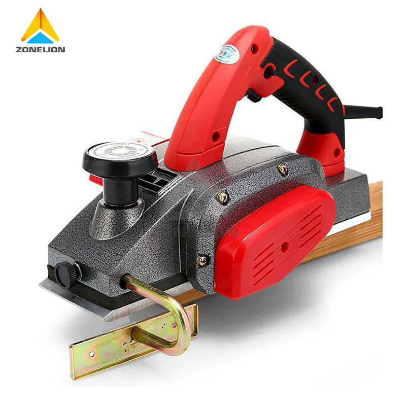 1600W Electric Hand Planer – 82mm Width, 2mm Depth, Carbide Blade