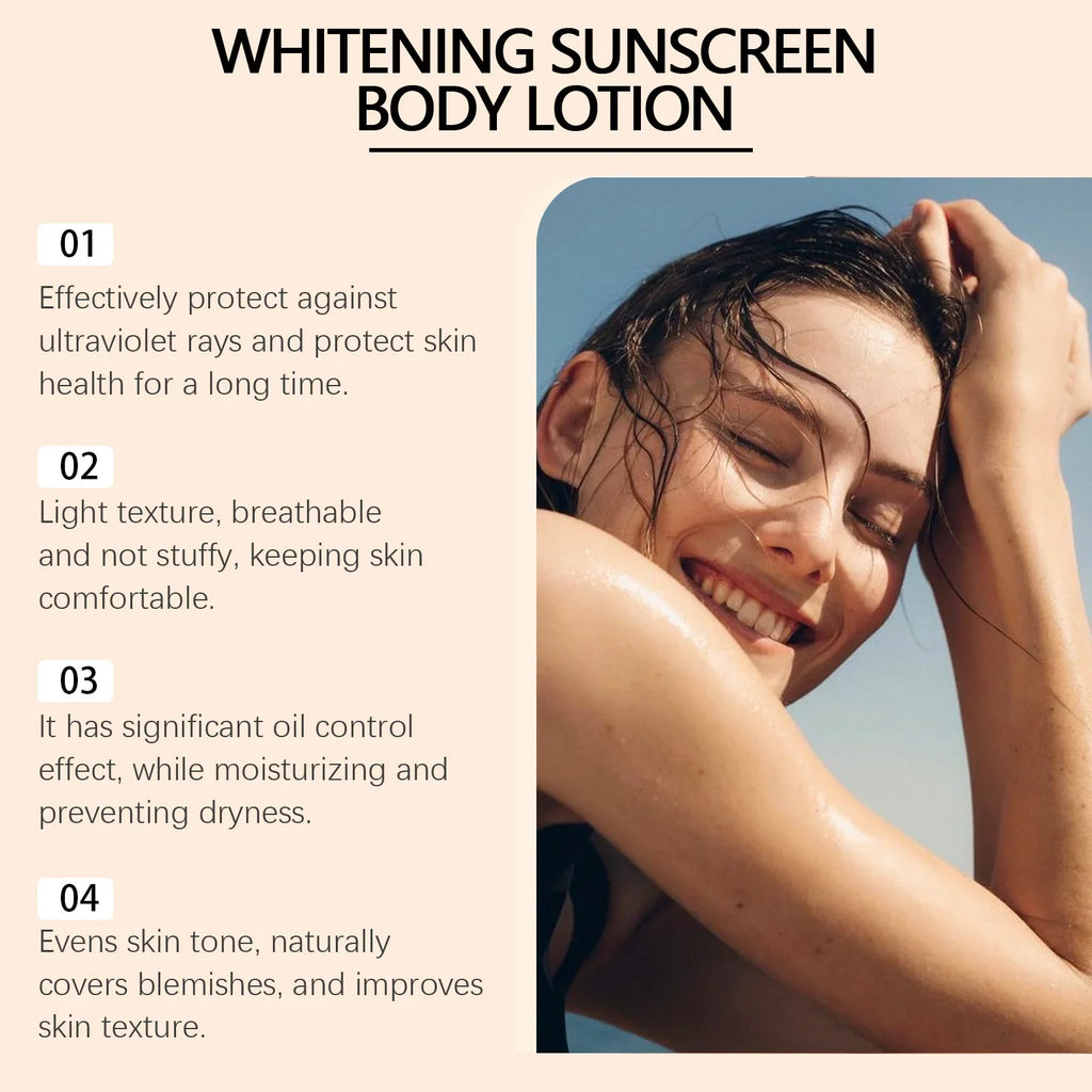 Kojic Acid Body Lotion SPF 30+ UV Protection Cream