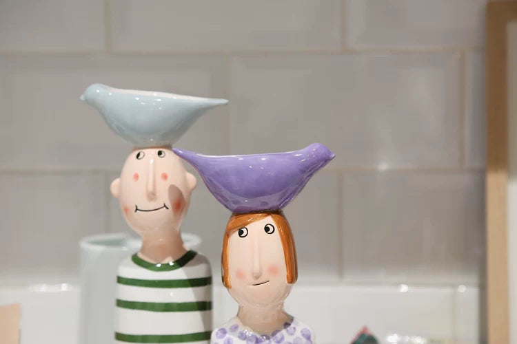 Vase Home Decor Room Decoration Ceramic Vases Desktop Art Sculpture Flower Arrangement Wedding Decoration Flower Pot Furnishing