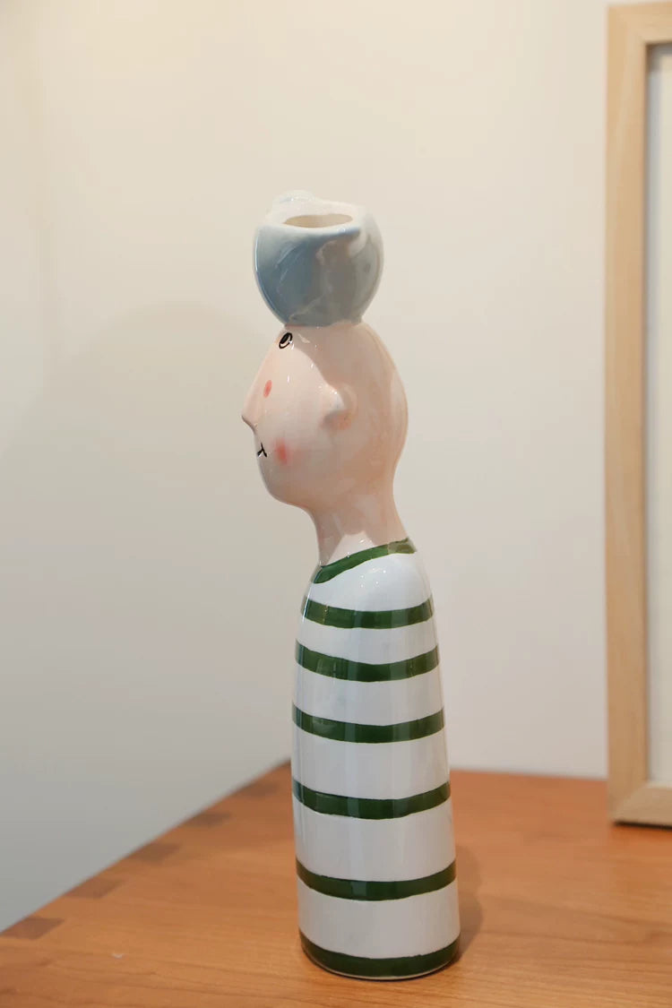 Vase Home Decor Room Decoration Ceramic Vases Desktop Art Sculpture Flower Arrangement Wedding Decoration Flower Pot Furnishing