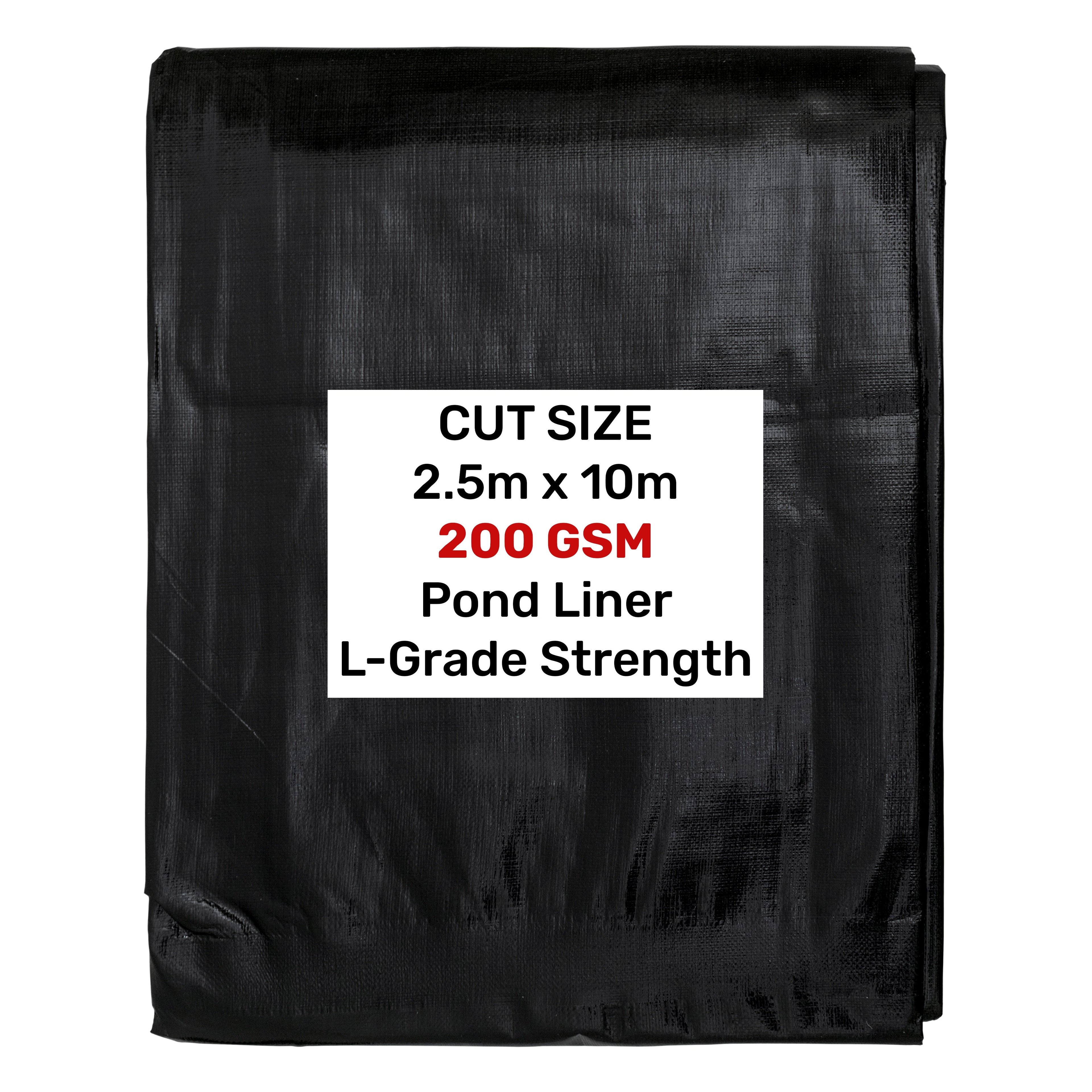 Pond Liner L-Grade 2.5m x 10m