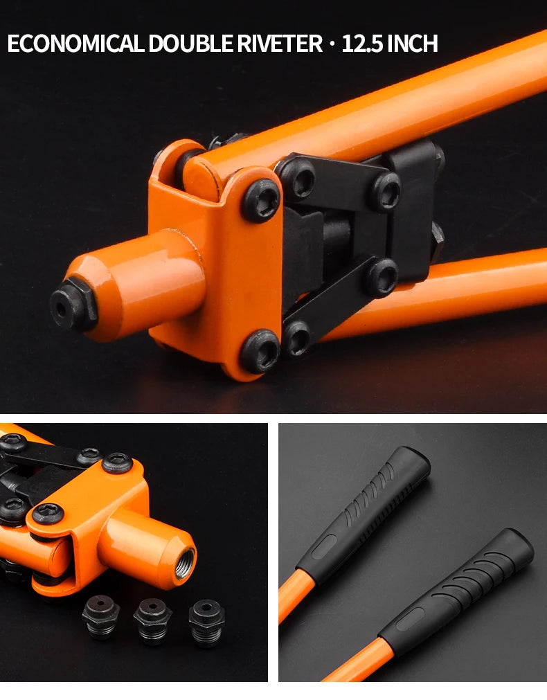 Professional Rivet Nut Gun Set – Hand Riveter with 50 Rivets