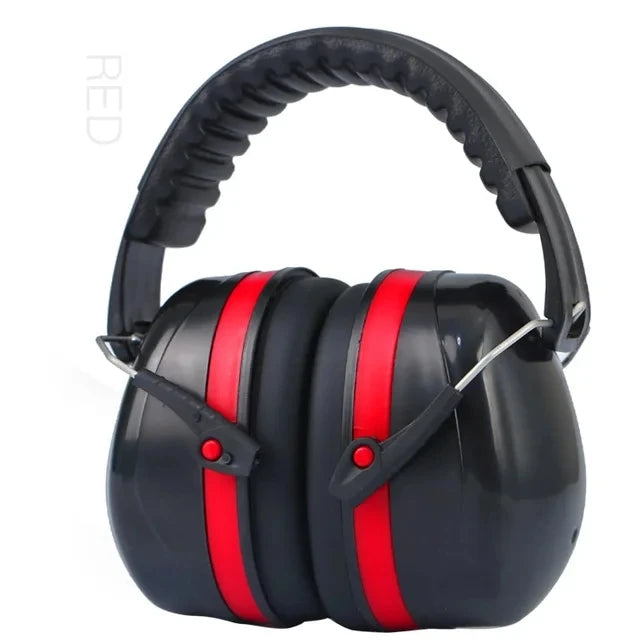 Foldable Anti-Noise Ear Muffs, Sound Reduction Hearing Protection for Work and Shooting