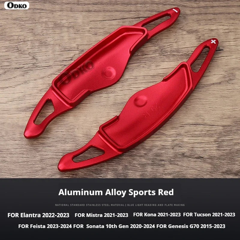 For Hyundai Lafesta 2023-2024 model Car Accessories  Aluminum Alloy Car Steering Wheel Gear Shifters Paddle Shift Extension