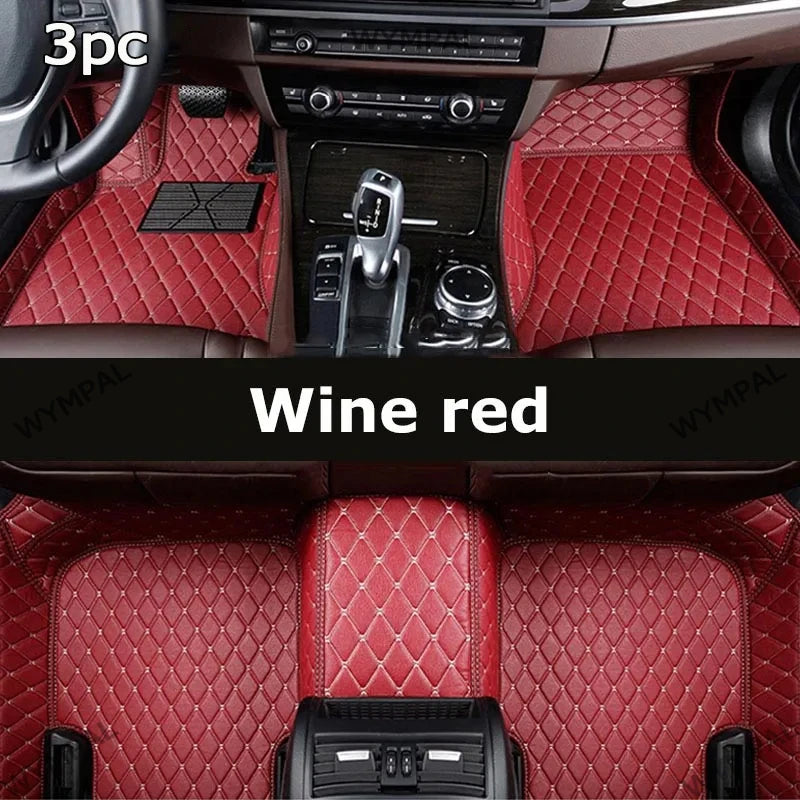 Custom Car Floor Mats for SEAT Ateca KH7 2016-2022 – Leather Interior Carpet