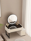 Luxury Dressing Table with Mirror – Makeup Organiser & Storage Shelf