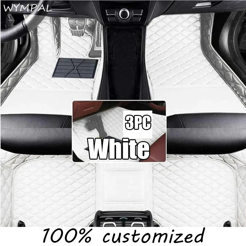 Custom Car Floor Mats for Hyundai Coupe 2004 2005 2006 – Luxury Surround Leather Carpet
