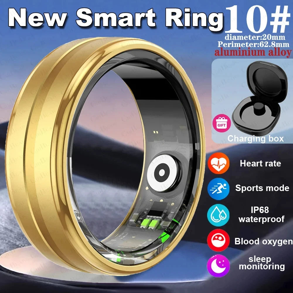 Smart Ring R06 – Blood Pressure, Sleep & Heart Rate Monitor | Waterproof Multi-Sport