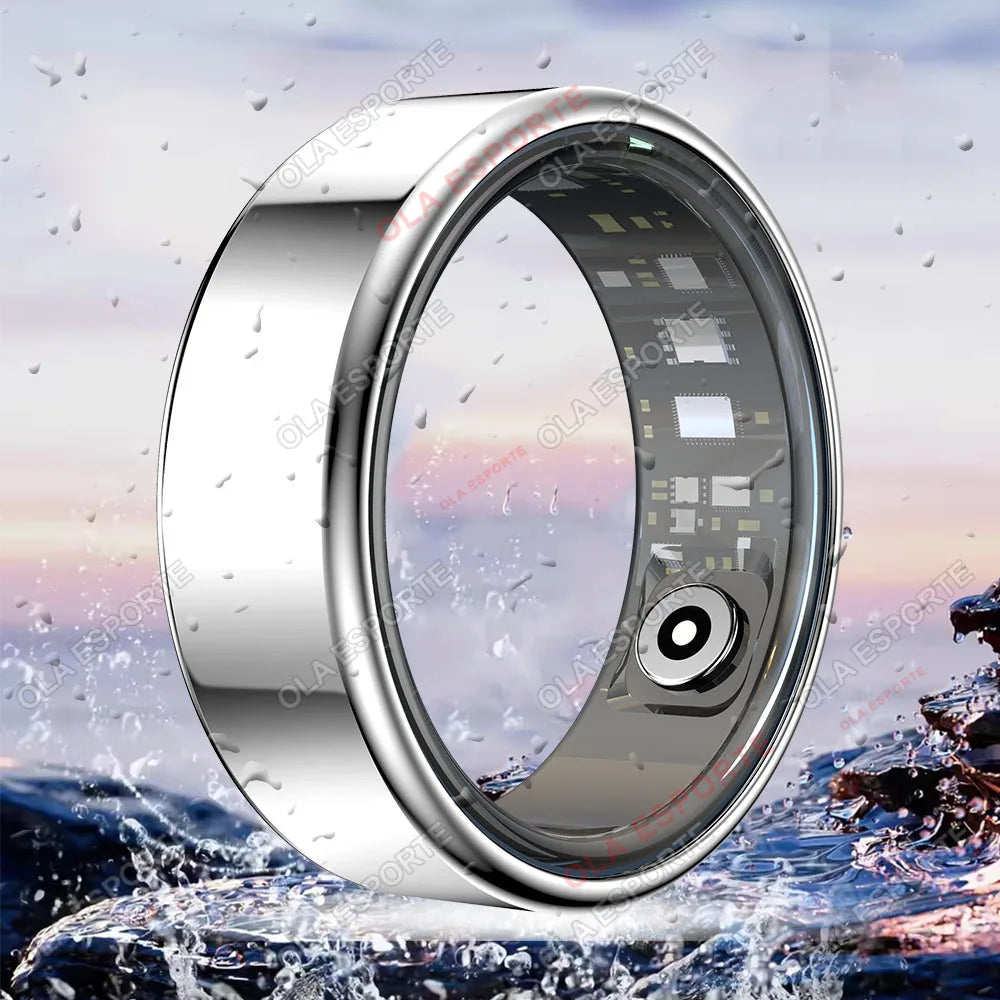 Smart Ring – Heart Rate, Blood Oxygen, Sleep & Calorie Tracker | IP68 Waterproof