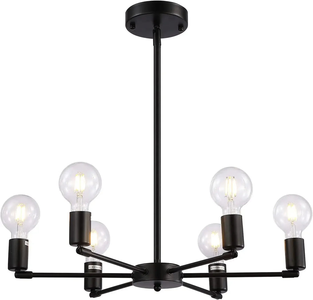 Modern E27 Ceiling Chandelier – Home Lighting for Living Room, Bedroom & Balcony