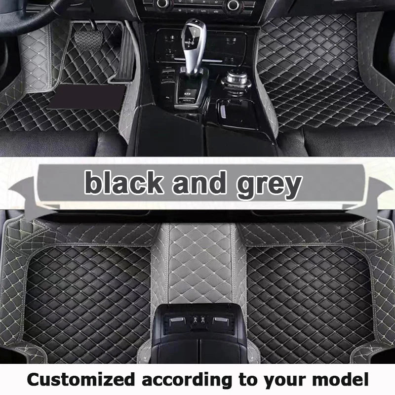 Custom Leather Car Floor Mats for Hyundai HB20 – Full Interior Protection